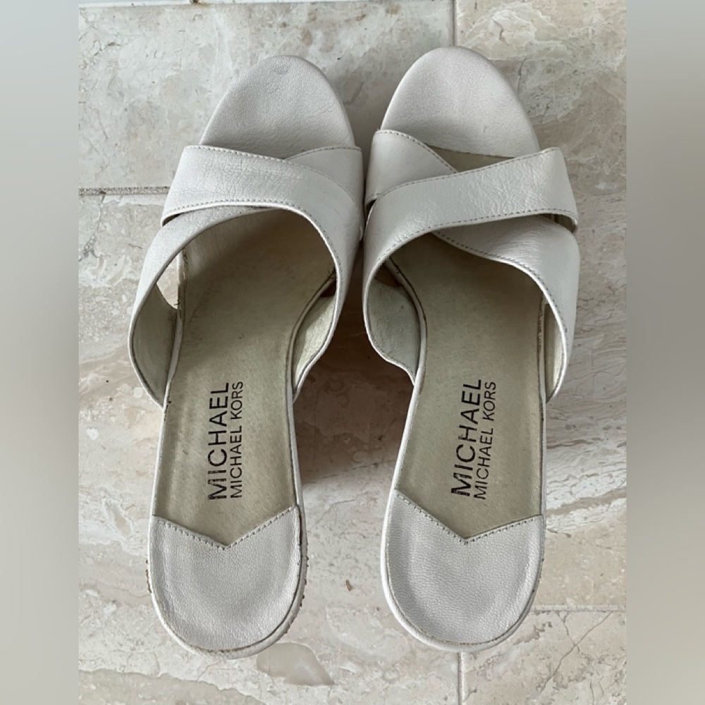 Michael Kors Wedge Slip-Ons - Picture 4 of 5